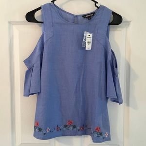 Women’s Express Off the shoulder top